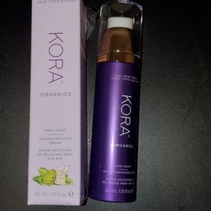 Kora organics noni night AHA resurfacing serum 1 oz